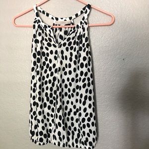 Polka dot Loft top